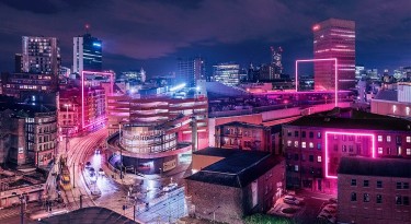 Design Manchester 2017 Pink Neon